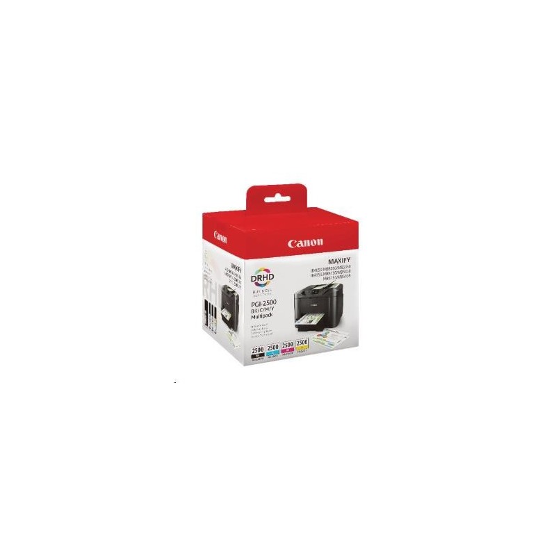 Canon CARTRIDGE PGI-2500 BK/C/M/Y Multi-pack pro Maxify MB5050,515x5350,545x, iB4150