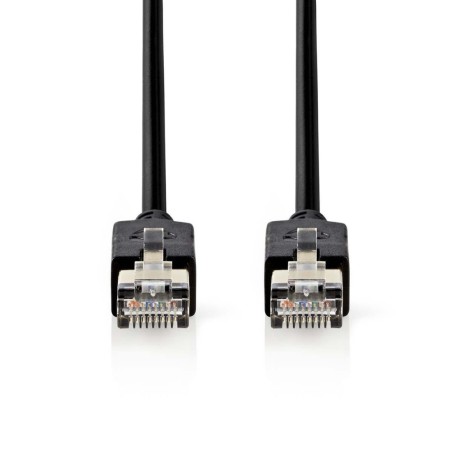 Nedis CCBW85210AT10 - Síťový Kabel Cat 6 F/UTP | RJ45 (8P8C) Zástrčka - RJ45 (8P8C) Zástrčka | 1 m | Antracit