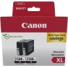 Canon CARTRIDGE PGI-1500 BK/C/M/Y MULTI-PACK pro MAXIFY MB2050, MB215x, MB2350, MB275x (300 str.)