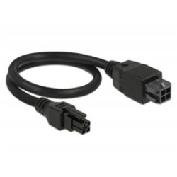 Delock Micro Fit 3.0 4 pin prodlužovací kabel samec samice 30 cm
