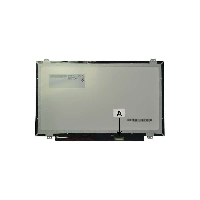 2-Power náhradní LCD panel pro notebook 14.0 1366x768 WXGA HD LED lesklý 30pin
