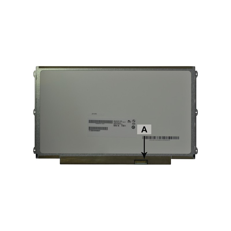 2-Power náhradní LCD panel pro notebook 12.5 WXGA HD 1366x768 LED matný 30pin