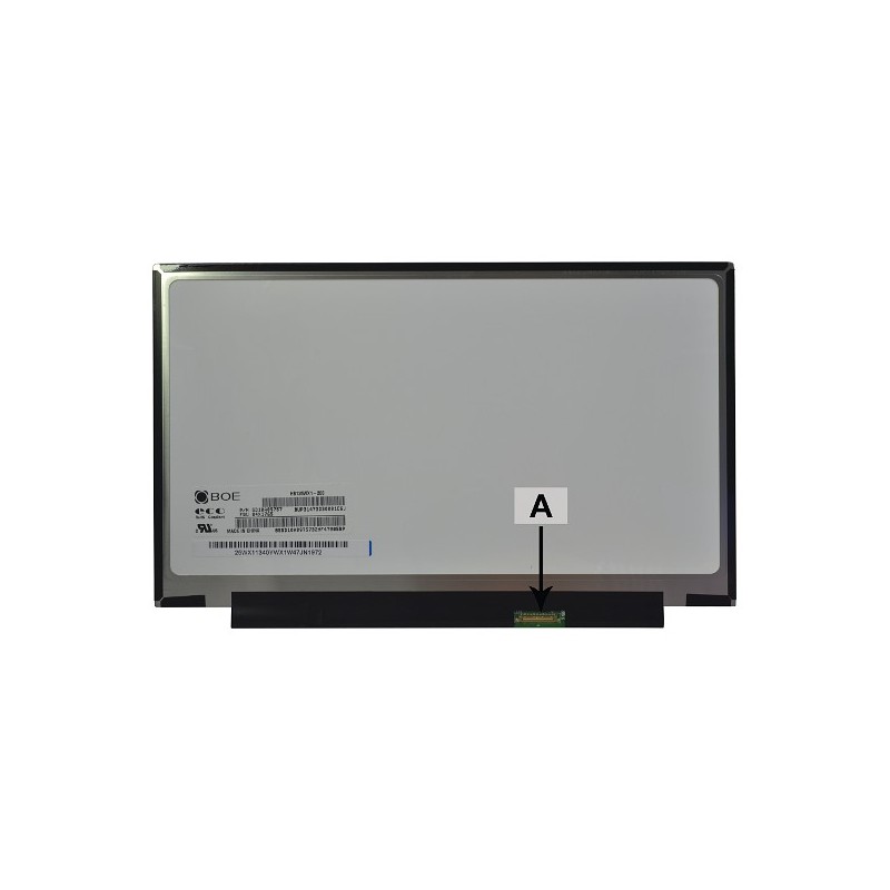 2-Power náhradní LCD panel pro notebook 12.5 1366x768 WXGA HD LED matný 30pin