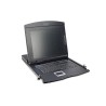 Digitus modularizovaná TFT konzole 43,2 cm (17 "), s 8 portem KVM, americká klávesnice, RAL 9005 černá barva