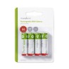 Nedis BANM13HR64B - Dobíjecí Ni-MH Baterie AA | 1.2 V | 1 300 mAh | 4 kusy | Blistr