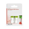 Nedis BANM40HR142B - Dobíjecí Ni-MH Baterie C | 1.2 V | 4000 mAh | 2 kusů | Blistr
