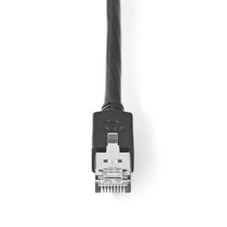 Nedis CCBW85210AT150 - Síťový Kabel Cat 6 F/UTP | RJ45 (8P8C) Zástrčka - RJ45 (8P8C) Zástrčka | 15 m | Antracit