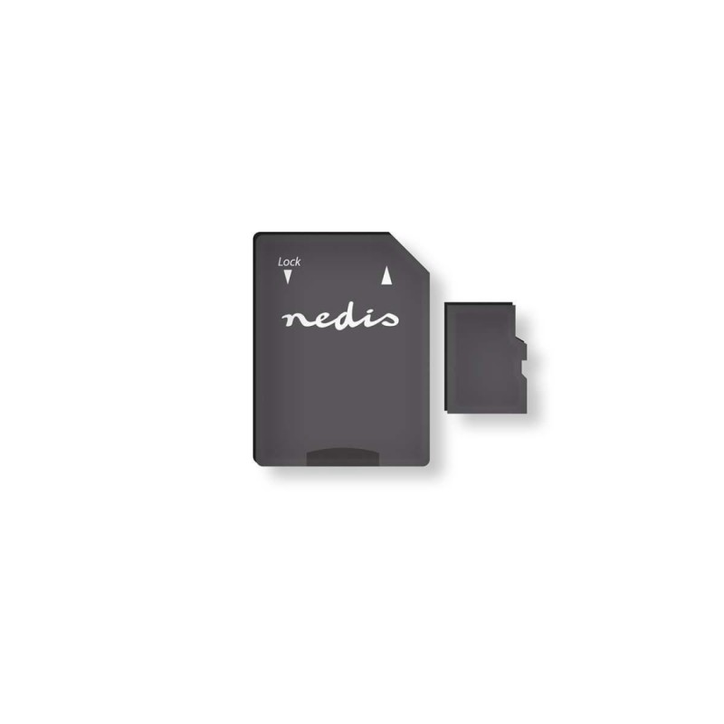 Nedis MMSD32100BK - Paměťová karta | microSDHC | 32 GB | Zápis až 90 Mb/s | Třída 10