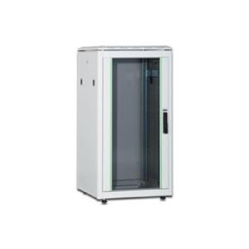 DIGITUS Síťový stojan 26U, Unique Series 1342x800x800 mm, barva šedá (RAL 7035)