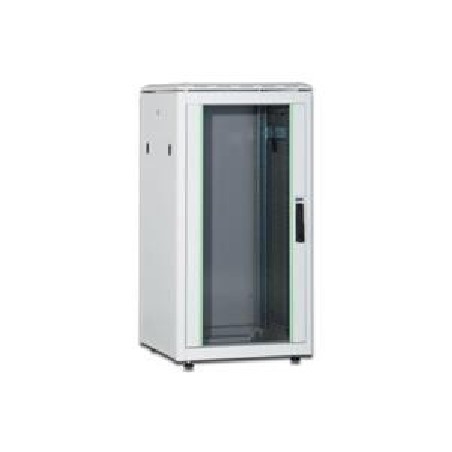 DIGITUS Síťový stojan 26U, Unique Series 1342x800x800 mm, barva šedá (RAL 7035)