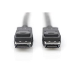 DIGITUS Připojovací kabel DisplayPort, DP M / M, 2,0 m, Ultra HD 8K, verze 1.3 / 1.4, bl