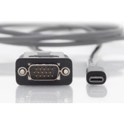 DIGITUS USB Type-C adapter cable, Type-C to VGA
