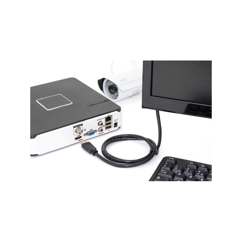 DIGITUS HDMI High Speed with Ethernet Connection Cable DK330123050S