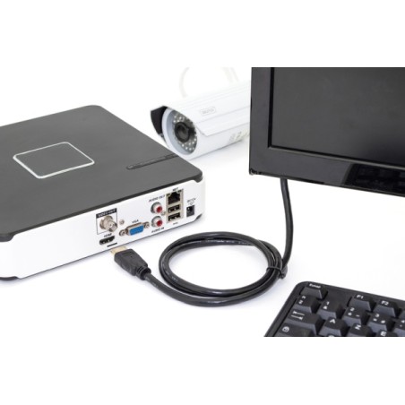 DIGITUS HDMI High Speed with Ethernet Connection Cable DK330123050S