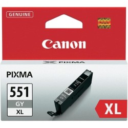 Canon CARTRIDGE PGI-551GY XL šedá pro Pixma iP, Pixma iX, Pixma MG a Pixma MX 725, 8750, 5450, 5650, 6350, 6450, 6650, 7150 a