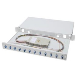 DIGITUS Professional Fiber Optic Splice Box, Equipped, LC, OS2 DN963319