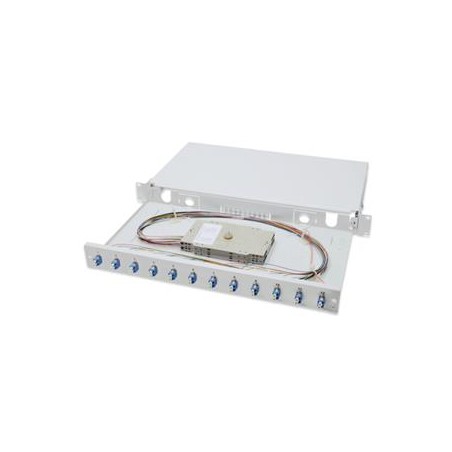 DIGITUS Professional Fiber Optic Splice Box, Equipped, LC, OS2 DN963319