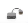 DIGITUS Převodník DisplayPort (1.4) na HDMI (2.0) 4K2K / 60Hz, HDCP 1.4 / 2.2, HDR10, černý