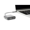 DIGITUS Adaptér USB typu C na HDMI, 4K/30 Hz délka kabelu 19,5 cm, černá
