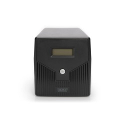 DIGITUS Professional Line-Interactive UPS, 1000VA / 600W 12V / 7Ah x2 baterie, 4x CEE 7/7, AVR, USB, RS232, RJ11 / RJ45, LCD