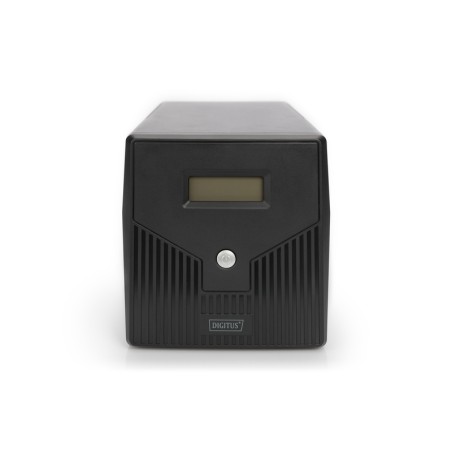 DIGITUS Professional Line-Interactive UPS, 1000VA / 600W 12V / 7Ah x2 baterie, 4x CEE 7/7, AVR, USB, RS232, RJ11 / RJ45, LCD