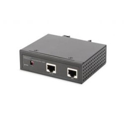 Digitus Průmyslový Gigabit PoE++ Splitter,802.3bt volitelný výstupní výkon:12VDC,16VDC,24VDC,48VDC, Provozní teplota: -40o až