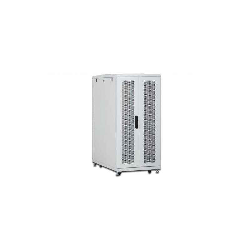 Digitus 26U serverový stojan, Unique Series, ocelové přední dveře 1340x600x1000 mm s plexi sklem, šedé (RAL 7035)