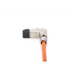 Digitus Konektory RJ45 pro montáž v terénu, T568A až 10 Gigabit Ethernet, úhel 90 °, 1 VPE 10 ks.