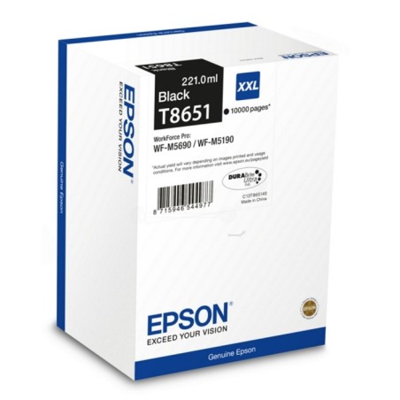 EPSON NK CARTRIDGE BLACK 10K pro WF-M5690DWF/M5190DW, ČB 10 000 stran