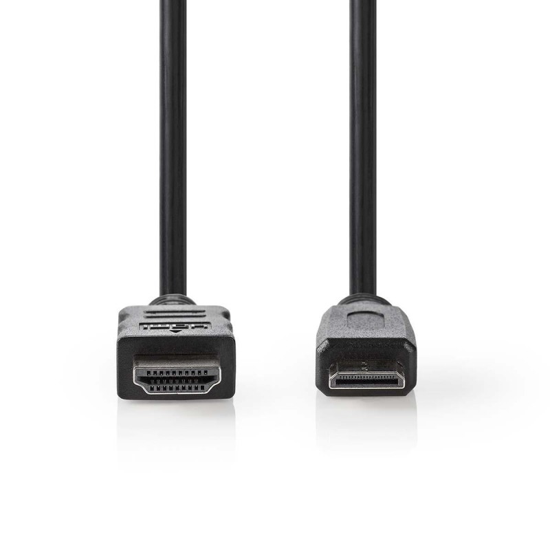 Nedis CVGB34500BK20 - Kabel High Speed HDMI s Ethernetem | HDMI Konektor - HDMI Mini Konektor | 2 m | Černá barva