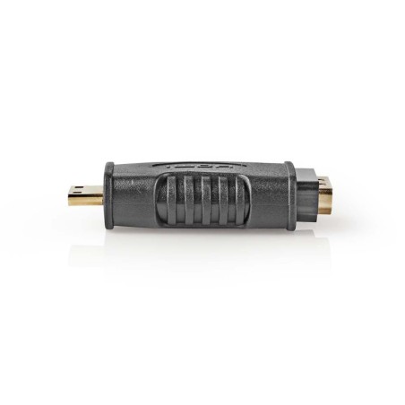 Nedis CVGB34907BK - HDMI Adaptér | HDMI Micro Konektor - HDMI Zásuvka | Černá barva