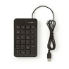 Nedis KBNM100BK - Kabelová Numerická Klávesnice | USB | Černá barva