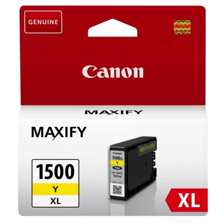 Canon CARTRIDGE PGI-1500XL Y žlutá pro Maxify MB2050, MB2150, MB2350, MB2750 a MB2755 (780 str.)
