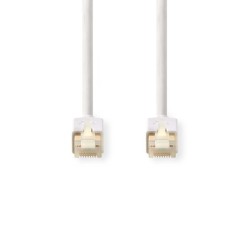 Nedis CCBW85221WT200 - CAT6 S/FTP Síťový Kabel | RJ45 (8P8C) Zástrčka – RJ45 (8P8C) Zástrčka | 20 m | Bílá barva