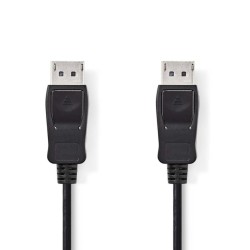 Nedis CCGB37010BK30 - DisplayPort 1.2 kabel | DisplayPort Zástrčka - DisplayPort Zástrčka | 3 m | Černá barva