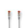 Nedis CCGB85221GY10 - Síťový Kabel Cat 6 S / FTP | RJ45 (8P8C) Zástrčka - RJ45 (8P8C) Zástrčka | 1 m | Šedá barva