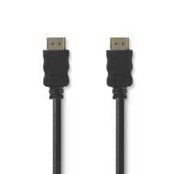 Nedis CVGB34000BK15 - Kabel High Speed HDMI s Ethernetem | HDMI Konektor - HDMI Konektor | 1,5 m | Černá barva