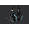 Logitech náhlavní drátová herní souprava G635 7.1 DTS Lightsync - černé
