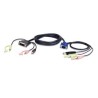 3M USB VGA to DVI-A KVM Cable with Audio
