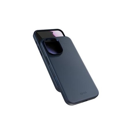 Epico Leather Mag+ Case iPhone 17 - modrá