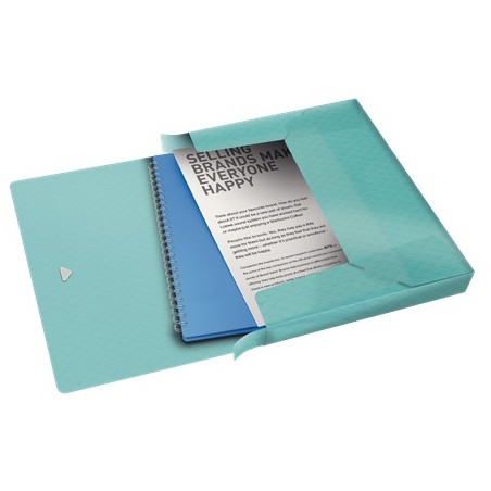 Esselte box na spisy Colour'Ice, modrý 626264