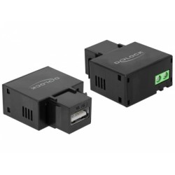 Delock Keystone Modul mit USB Typ-A Ladebuchse 1 A černá