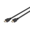 Digitus připojovací kabel HDMI 2.1 Ultra High Speed, typ A M / M, 1,0 m, s Ethernetem, UHD 8K 60p, zlacené konektory