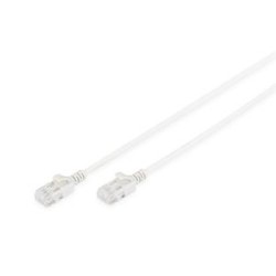 Digitus CAT 6 U-UTP slim patch cord, Cu, LSZH AWG 28/7, length 3 m, color grey