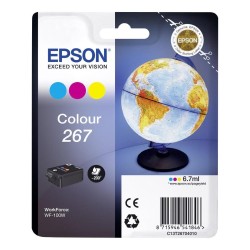 EPSON ink bar Singlepack "Globus" Colour 267 ink cartridge-pro WF-100 (6,7 ml)