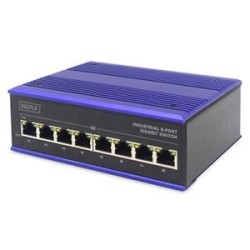 DIGITUS Professional Industrial 8-Port Gigabit Switch DN651119