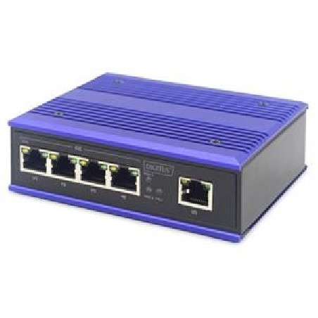 DIGITUS Professional Industrial 5-Port Gigabit Switch DN651118