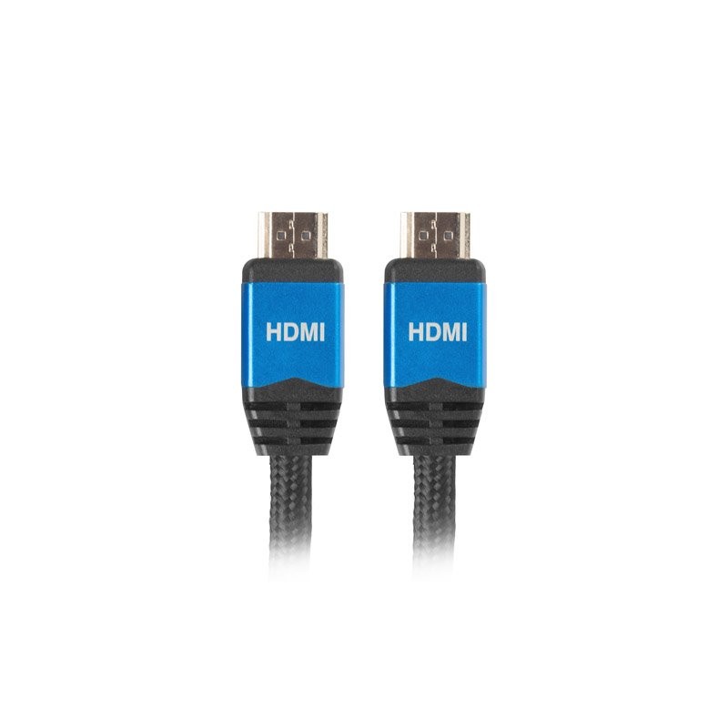 LANBERG HDMI M / M 2.0 kabel 3m, CU, černý, Premium