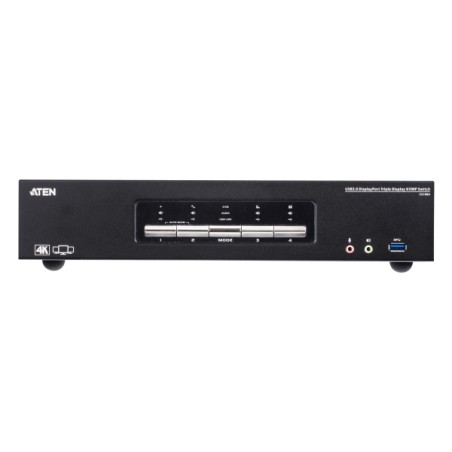 ATEN CS1964-AT-G 4portový přepínač KVMP USB3.0 4K DisplayPort Tři Monitory