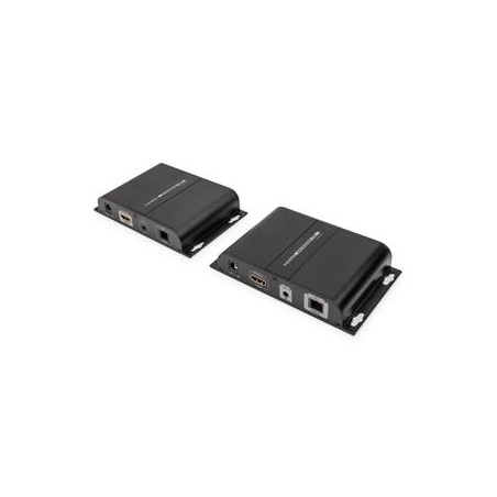 DIGITUS HDMI extender přes optické vlákno, SMF (20 km), MMF (500 m), SC Simplex
